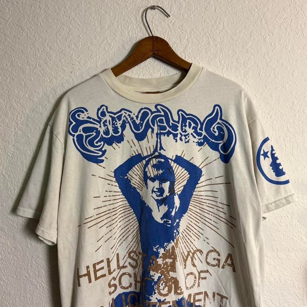 Hellstar Yoga School Of Enlightenment Men's M Tee Buddha